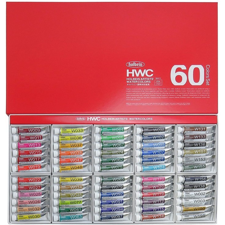 

TERBARU Holbein Artist Watercolor Set 60 BISA GOSEND!