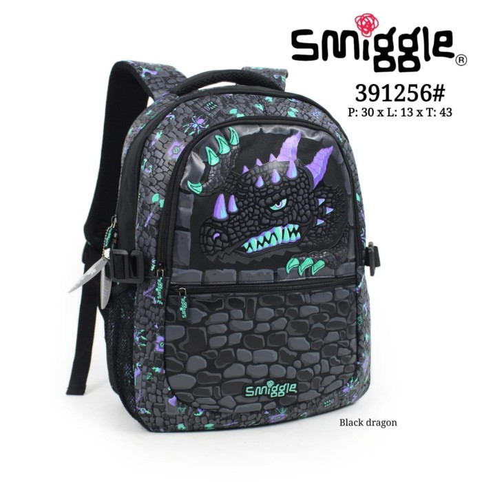 SMIGGLE backpack BLACK DRAGON
