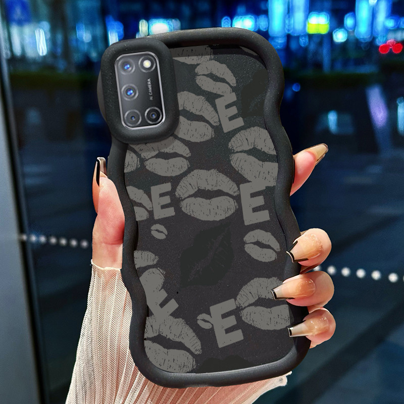 Casing Hp Untuk OPPO A52 A72 A92 Case Lucu dan unik keberuntungan ponsel Softcase tekstur lembut Sil
