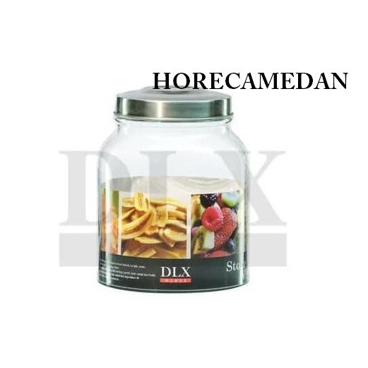 Toples Dlx Manise 5,5Ltr 9,5Ltr / Toples Keripik / Toples Asinan Buah