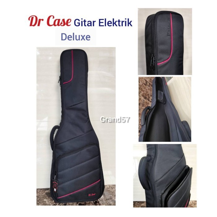 Tas Gigbag Dr Case Deluxe Gitar Elektrik Hardcase Softcase Drcase