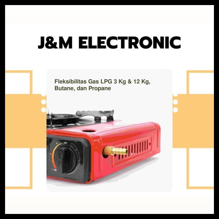 terbaru  kompor gas portable sanex 2in1 sn-883 / kompor portable sanex 2 in 1 kompor portable sanex 