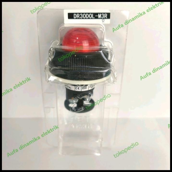 DR30DOL M3R pilot lamp fuji dr30dol m3g pilot lamp 220vac merah