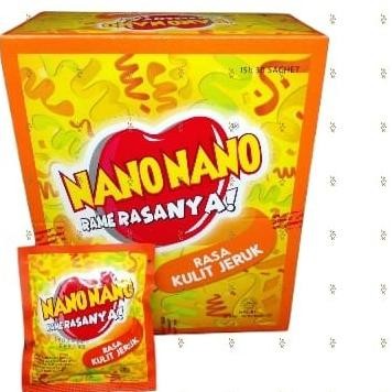 

SALE! PERMEN NANO NANO KULIT JERUK 30 SACHET