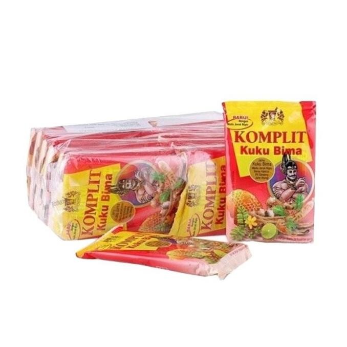 

SALE! JAMU KOMPLIT KUKU BIMA JERUK NIPIS ISI 20 PCS SIDO MUNCUL