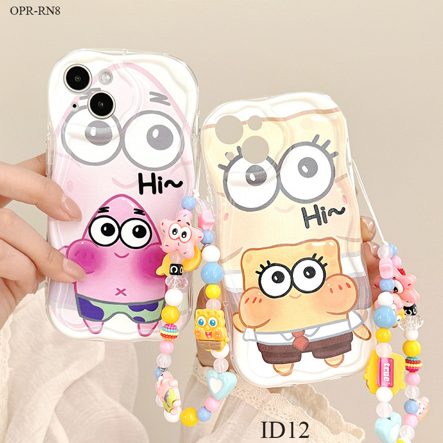 Casing Hp Untuk OPPO Reno 15F 14F 13F 11 11F 10 8 8T 7 7Z 8Z 6 5 5F 4 4F R15 R17 Pro 4G 5G Tali Cass