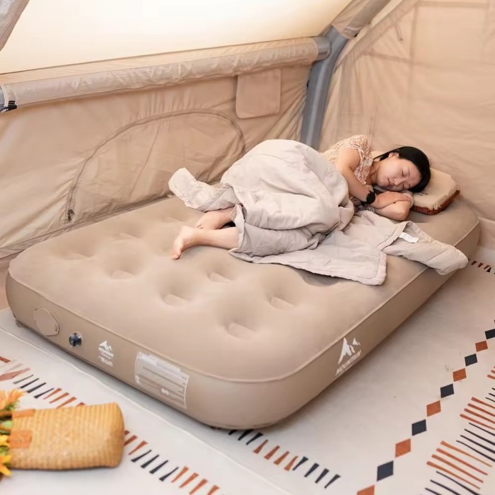 KHUSUS GOSEND Kasur Pompa Matras Single Upgrade/ Kasur Pompa Angin Tiup Otomatis / Kasur Pompa