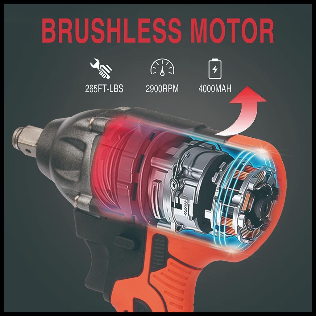Terbaru Jld Impact Bor Baterai 88Vf Biru Impact Wrench 13Mm Mesin Bor Impact Bor Cas Impact Baterai 