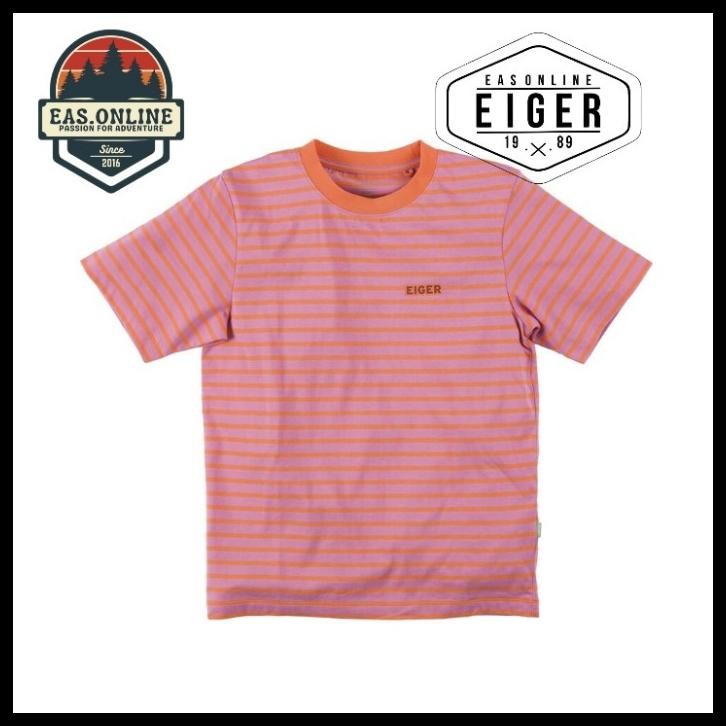 terbaru kaos eiger 9615 junior moorland stripe ss tees kaos anak promo