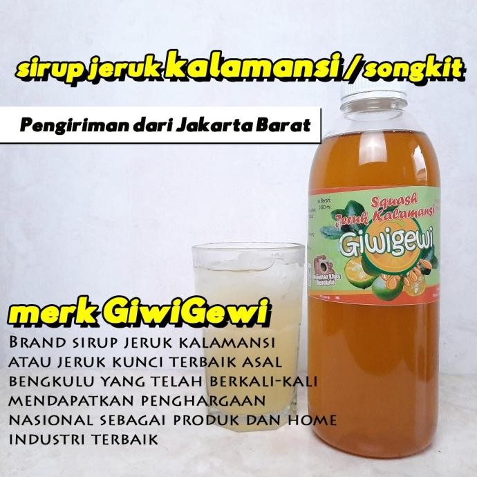 

SALE! SIRUP JERUK KUNCI KALAMANSI ASLI BENGKULU 1 LITER