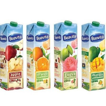 

SALE! BUAVITA JUICE UHT 1000ML BUAVITA 1 LITER MANGO/JAMBU/APEL/JERUK JUS