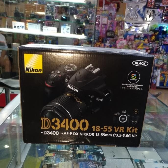 Nikon D3400 Af-P 18-55Mm Vr Kit Resmi Alta
