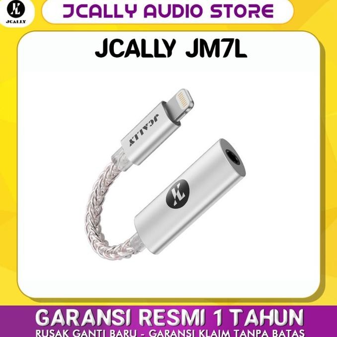 Jcally Jm7L Hires Dac Audio Digital Adapter Lightning To Jack 3.5Mm