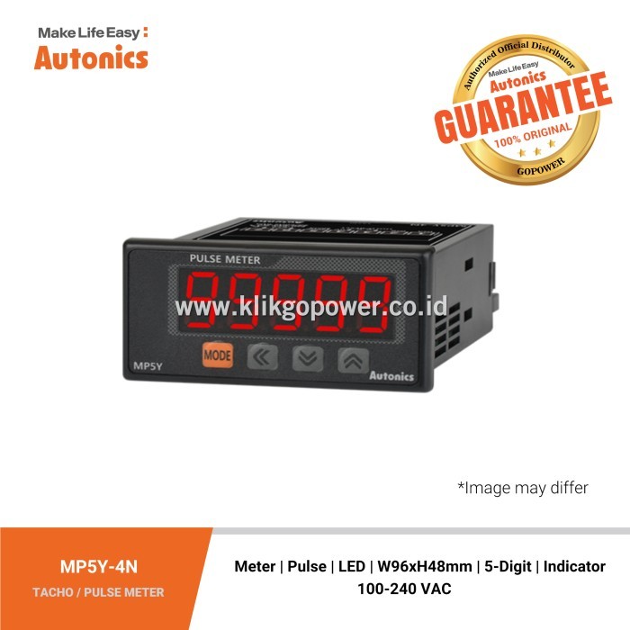 

Autonics TACHO METER MP5Y-4N