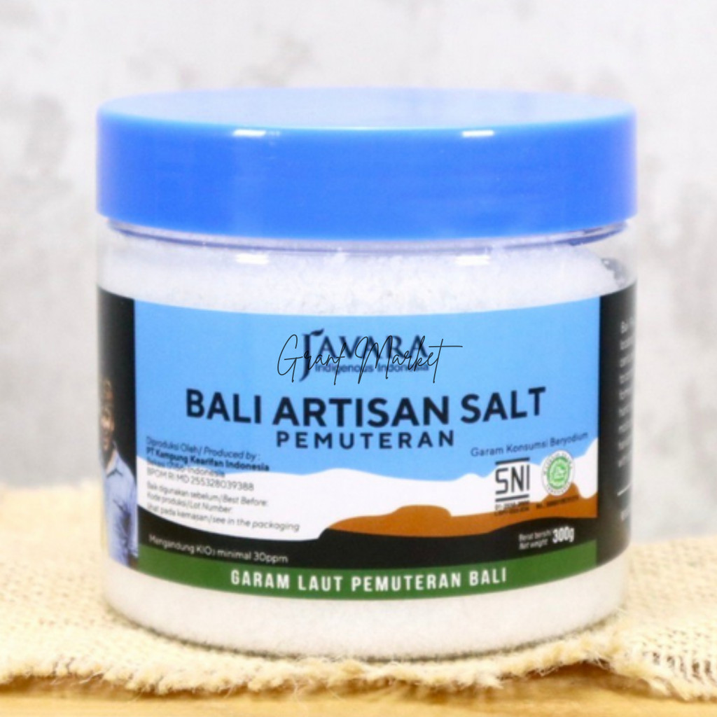 

Bali Artisan Sea Salt Garam Pemuteran Javara 300gr Garam Laut Pemuteran Bali Javara 300 gram Premium