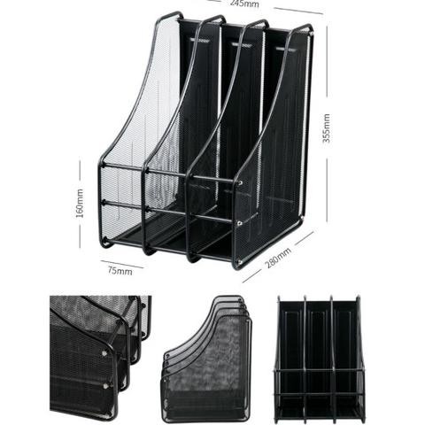

RUBYSU SOS BOX FILE BESI 3SUSUN CROTOP MT-307C / BOX KERANJANG /BOX DOKUMEN