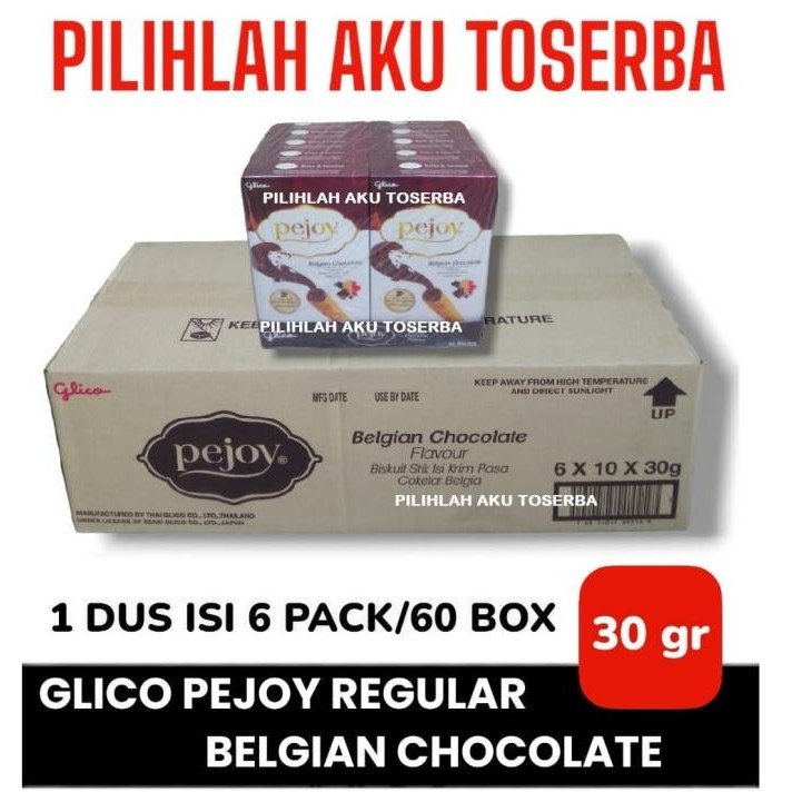

Ele Glico Pejoy Regular Chocolate / Cokelat - ( 1 Dus )