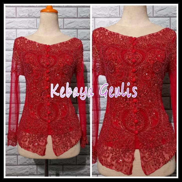 Terbaru Atasan Kebaya Modern Kebaya Cantik Warna Lilac Terbaru Best Seller