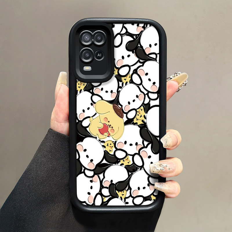 Casing Hp OPPO A54 Case Softcase Casing lembut baru HP Kesing kartun pelindung silikon layar penuh