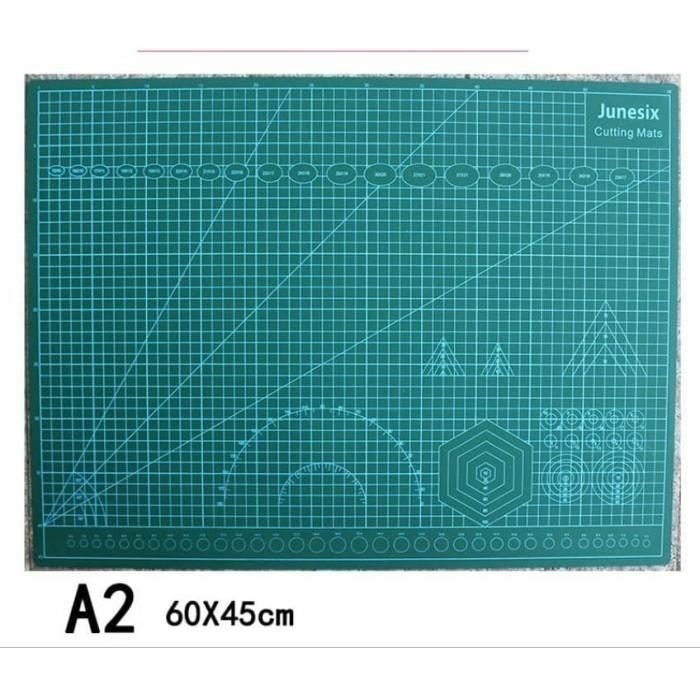 

JUNESIX CUTTING MAT DOUBLE SIDE A2 60X45CM TEBAL 3MM