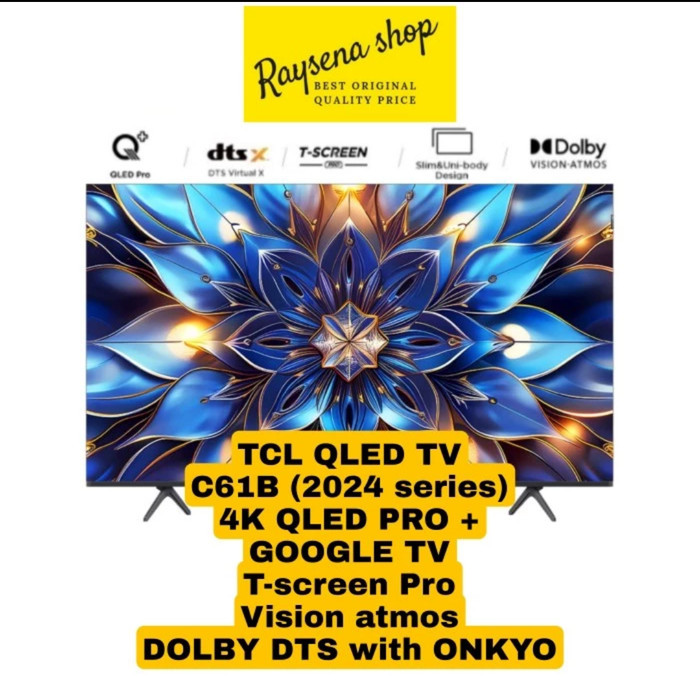 Tcl 43C61B / 43Q725 Qled Google Tv