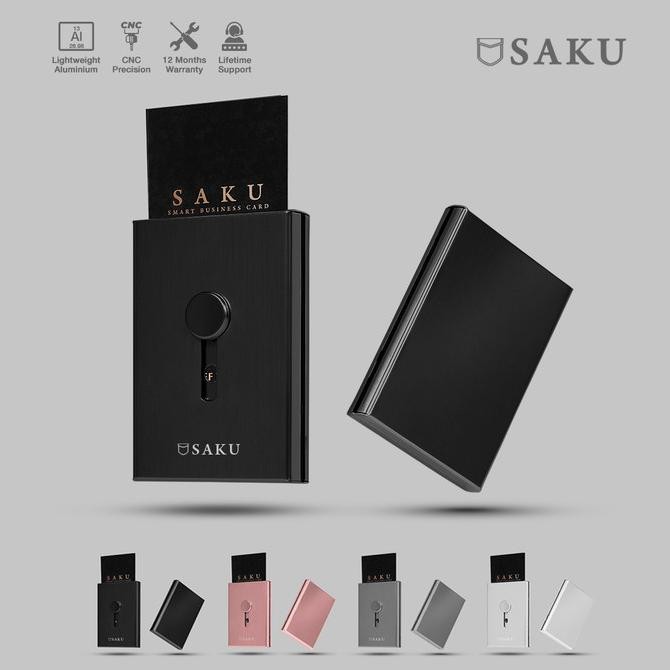 

Dompet Kartu Nama Saku Kotak Tempat Kartu Nama Business Card Holder Bl