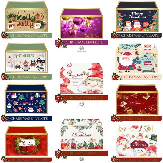 

Amplop Natal/ Angpao Christmas Ampao/Christmas Envelope/Christmas Gift