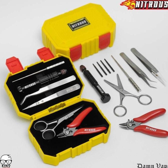 Terlaris Nitrous Diy Tool Kit By Koko Sarang Vapers X Damnvape / Tool Kit Diy Ready Stok