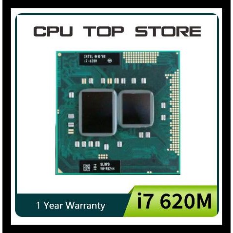 terbaru  intel core i7 620m i7-620m slbtq slbpd dual core laptop cpu ready