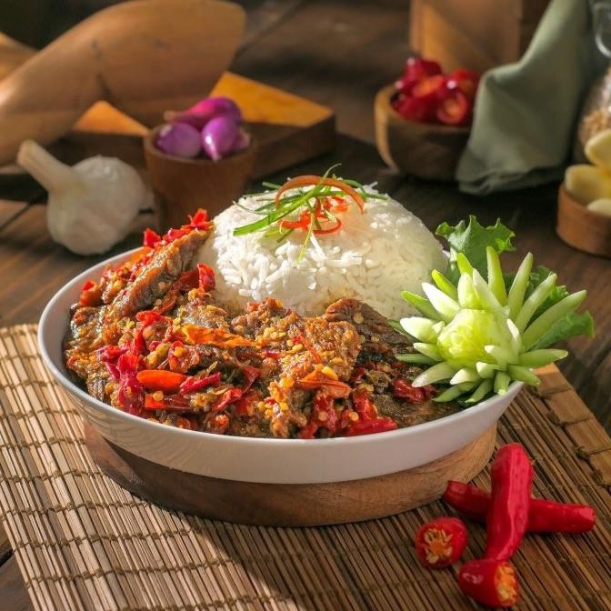 

BARANG TERLARIS [NEW LAUNCHING] Mamafuji - Promo Bundling Oseng Mercon & Dendeng Lambok (Basah) 200gr