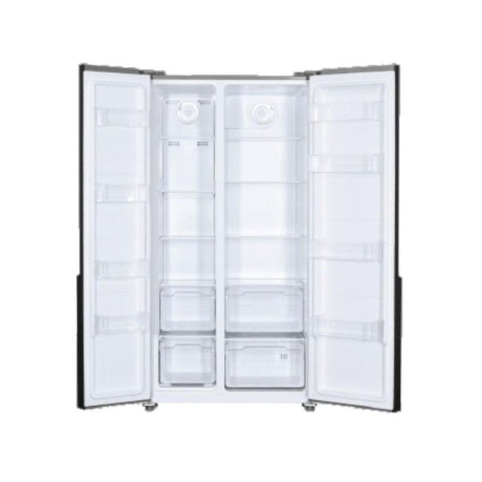 GEA Kulkas Rumah 2 Pintu INOX Side By Side G2D-623 / G2D 623 / G2D623