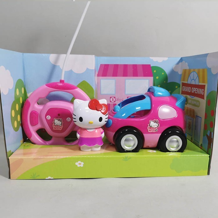 TERBARU Mobil Remote Control Doraemon dan Hello Kitty / Mainan Mobil RC