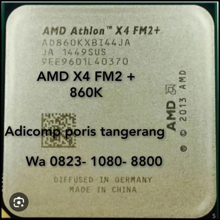 PROCESSOR AMD ATHLON X4 FM2+ 860K