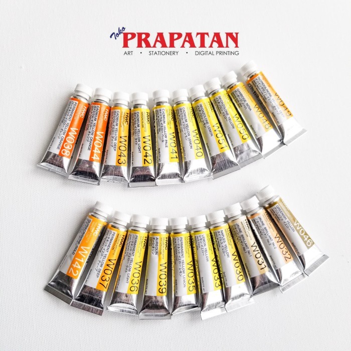 

Holbein Artists Watercolor 5ml Yellow Collection