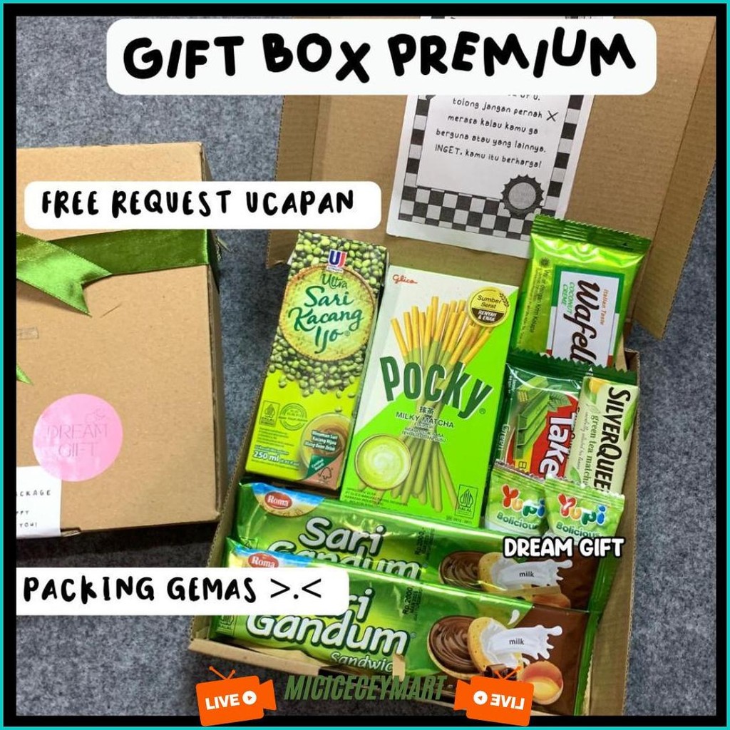

Hampers Gift Box Premium Snack Box Kado Ulang Tahun Valentine Anniversary By Dream Gift Gratis Ongkir