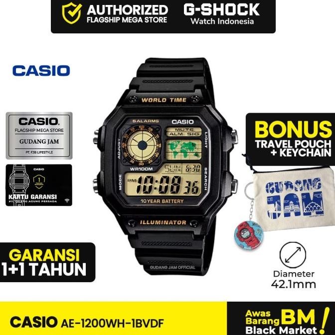 Casio General Ae-1200Wh-1Bvdf Ae-1200Wh Ae-1200 Ae1200Wh Ae 1200Wh