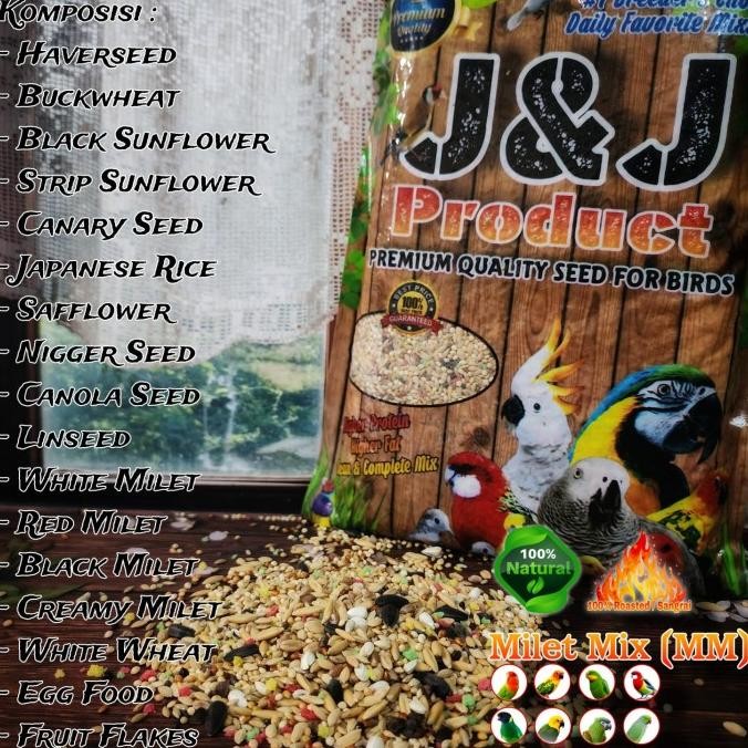 J&J Milet Mix Milet Campur 10Kg