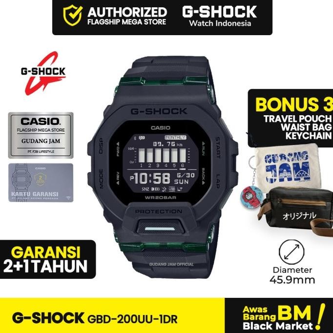 G-Shock Gshock Gbd-200Uu-1Dr Gbd-200Uu Gbd-200 Gbd200Uu Gbd 200Uu