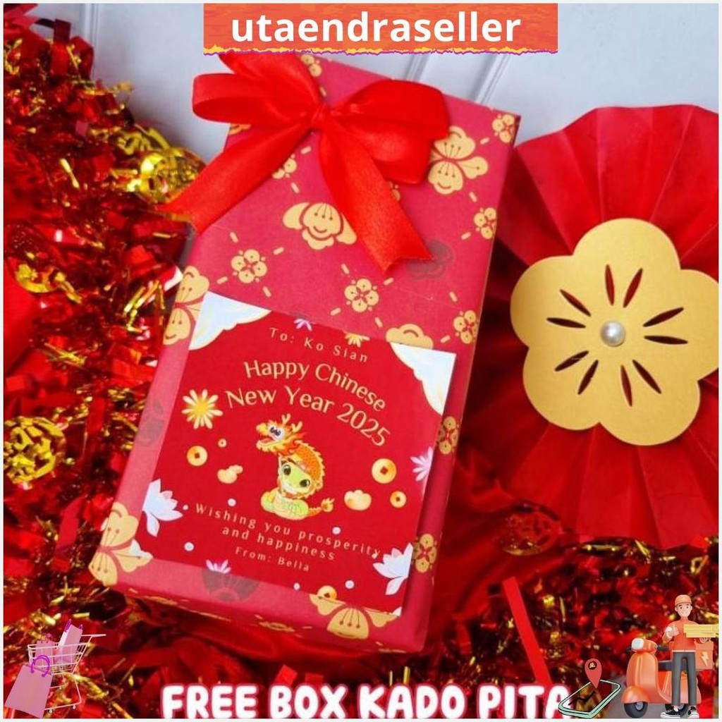 

Hampers Imlek Chinese New Year / Kado Imlek Shio Ular / Hadiah Sincia ( Chen ) Terlaris