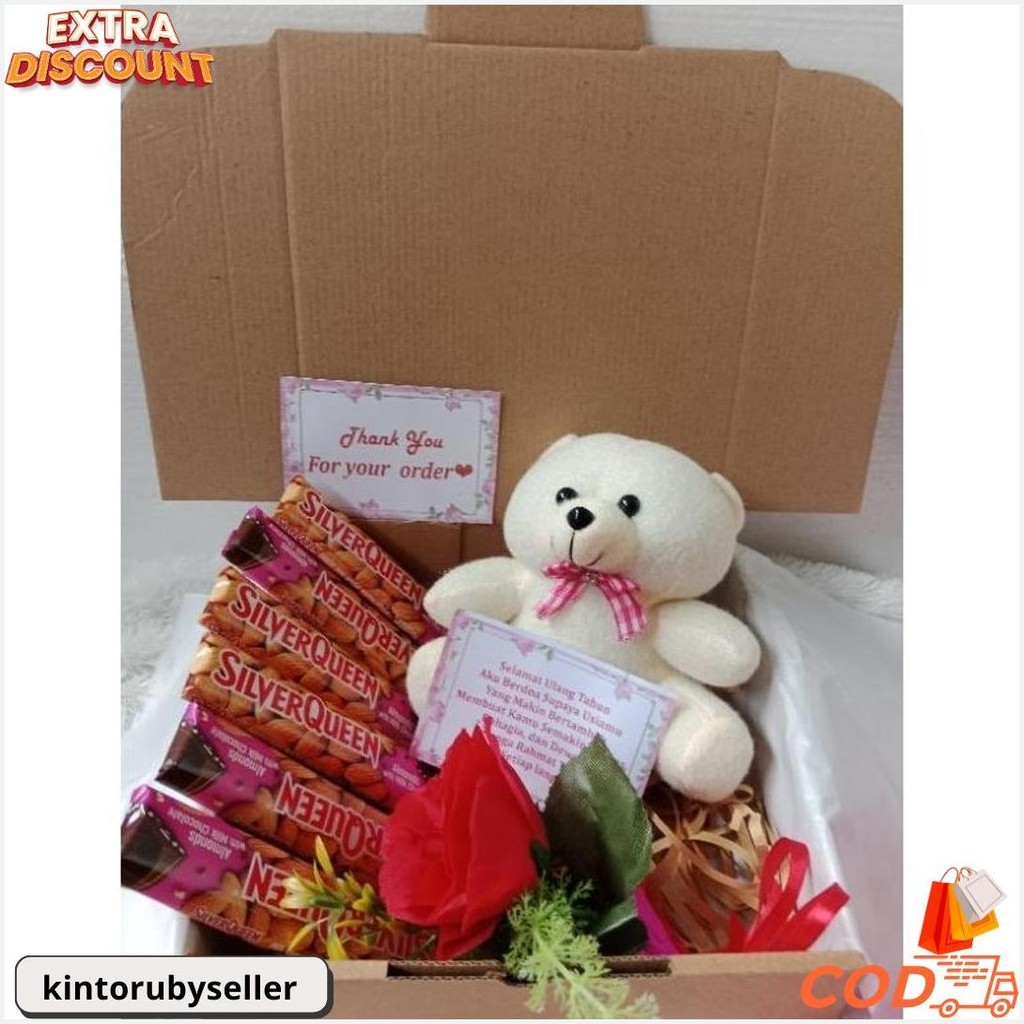 

Hampers Coklat/Gif Book Hadiah Valentine/ Ultah /Wisuda Dll Original Produk