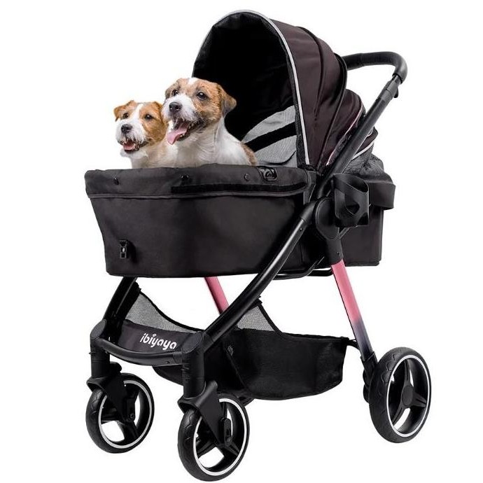 Ibiyaya Pet Stroller Retro Lux Pet Stroller