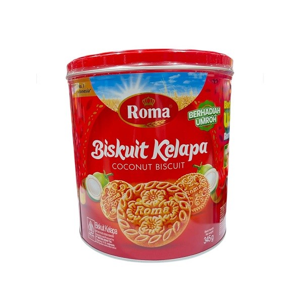 

ROMA BISCUIT KELAPA LUX TIN 345 GR