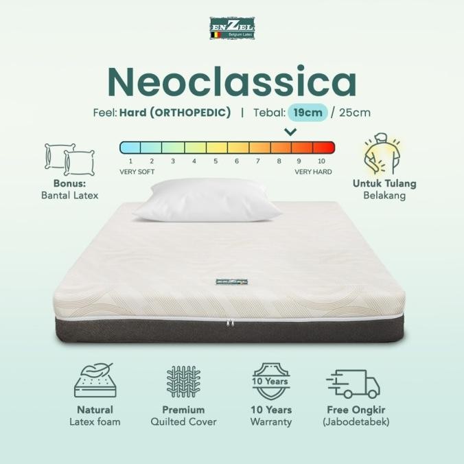 Kasur Orthopedic Latex Enzel Neoclassica Uk 100X200