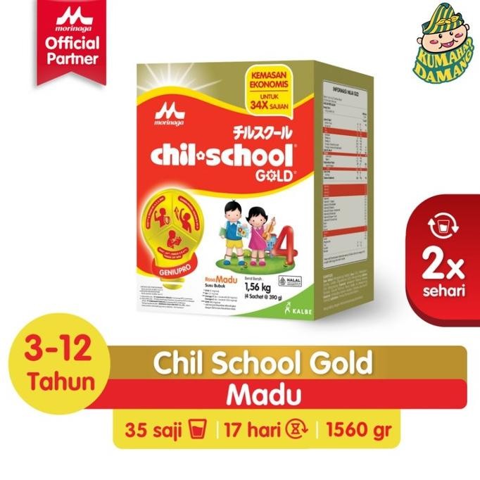 

Chil School Chilschool Reguler Vanila / Madu 1600 Gr Gold Vanilla