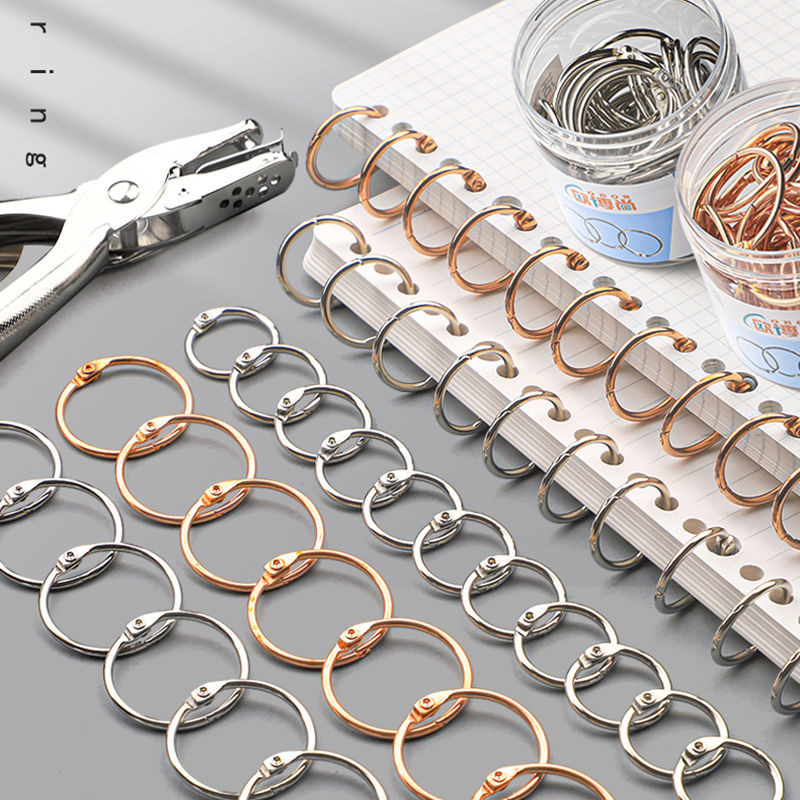 

Ring Buka Tutup Buku Binder Gantungan Kunci 50 PCS 30 mm MS-PUSV Silver