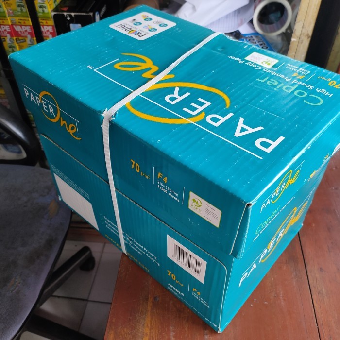 

KERTAS HVS ukuran F4 (polio)70grm paket 1dus (5 rim)