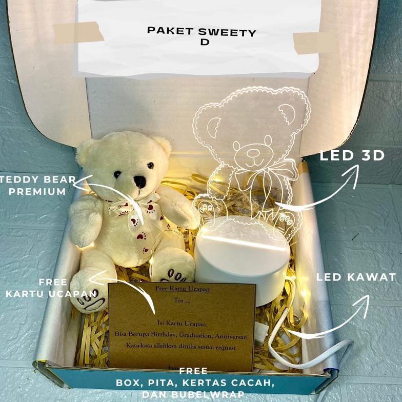 

tg-342 Aralia-KADO ANIVERSARY KADO VALENTINE HAMPERS CEWEK KADO ULANG TAHUN CEWEK HADIAH VALENTINE HAMPERS CEWEK KADO BONEKA CEWE KADO LED 3D GIFT BOX WANITA KADO CEWEK Berkualitas