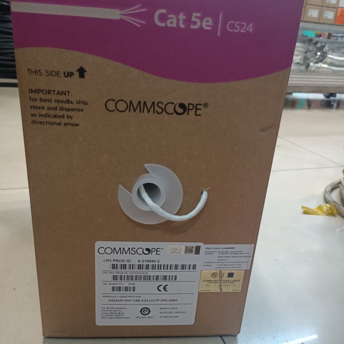 Terbaik Kabel Utp Cat 5E /Cat 5 Commscope