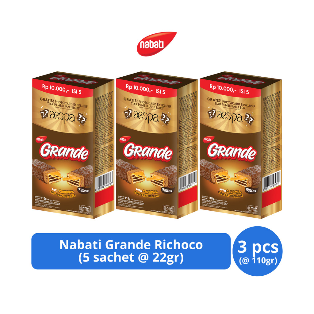 

Nabati Grande Richoco 110gr (5s @ 22gr) x 3 pcs