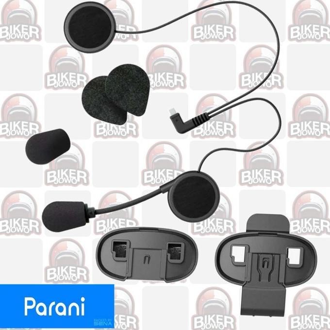 Goodseller| Clamp Kit Parani M10 A10 Service Speaker Microphone Spons 3M Mic Kit